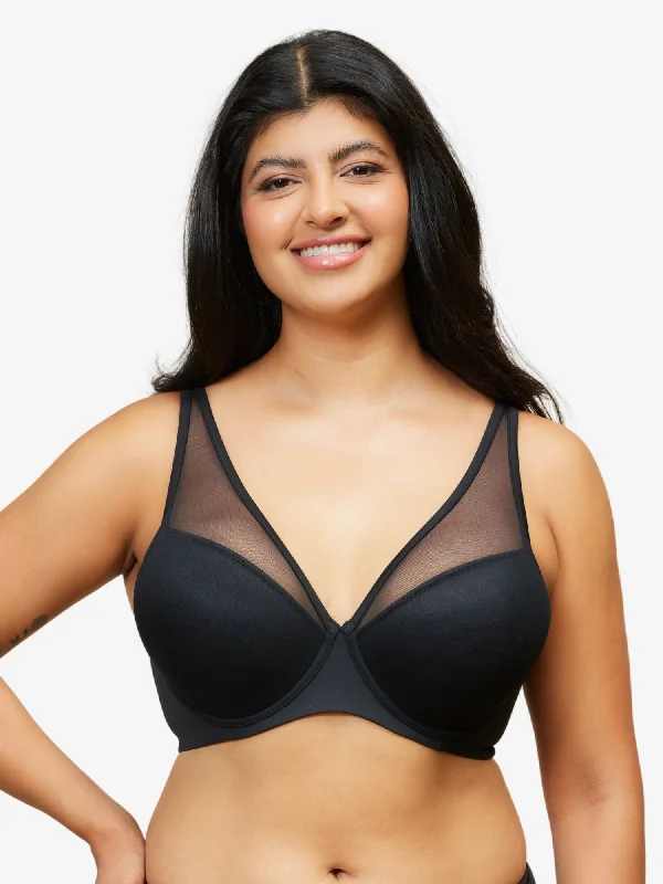 sports bras for high impact workoutsThe Jolene - Perfect Plunge Underwire Bra