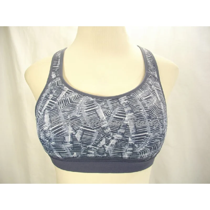 petite women sport bra with proper fitChampion N9646 9646 Power Core Max Wire Free Sports Bra SMALL Gray Multi NWT