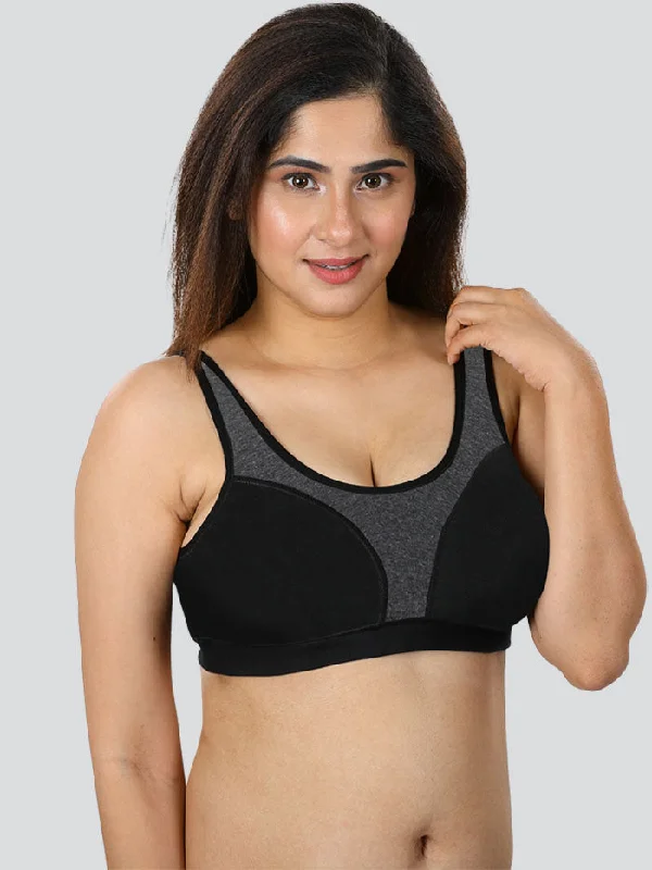 plus size wireless women sport braDermawear Sports Bra SB-1105