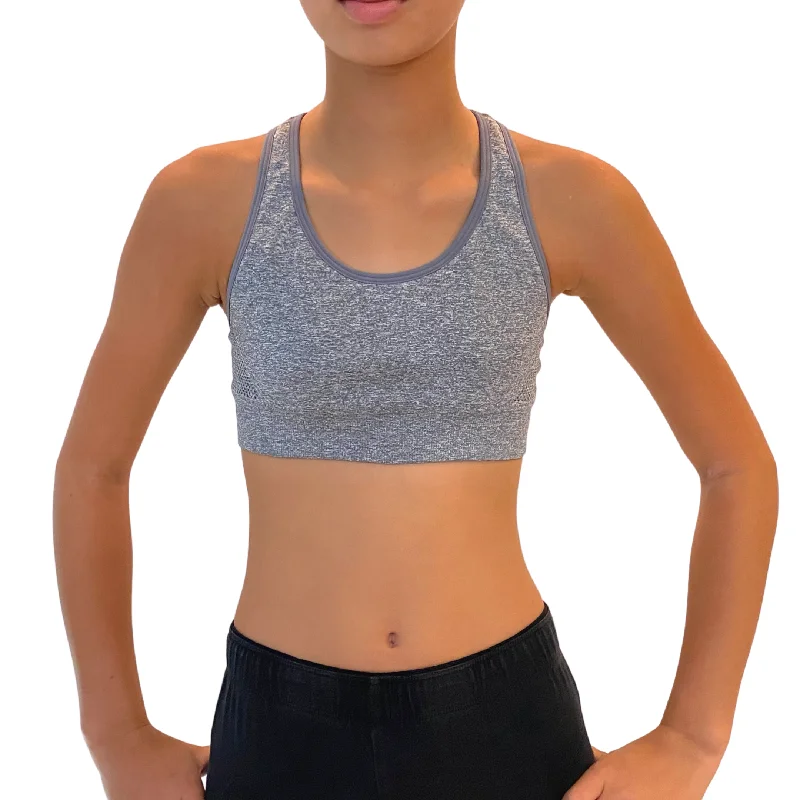 low impact breathable women sport braFit Bird, Girl Padded Racerback Sports Bra