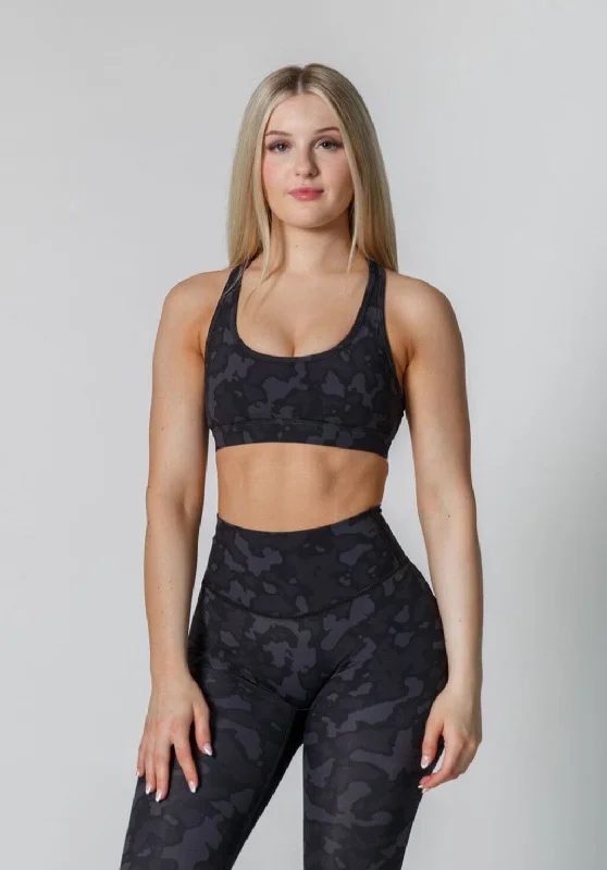 sequined women sport bra for a sparkly effectFlexSweat™ Legacy Bra Zion