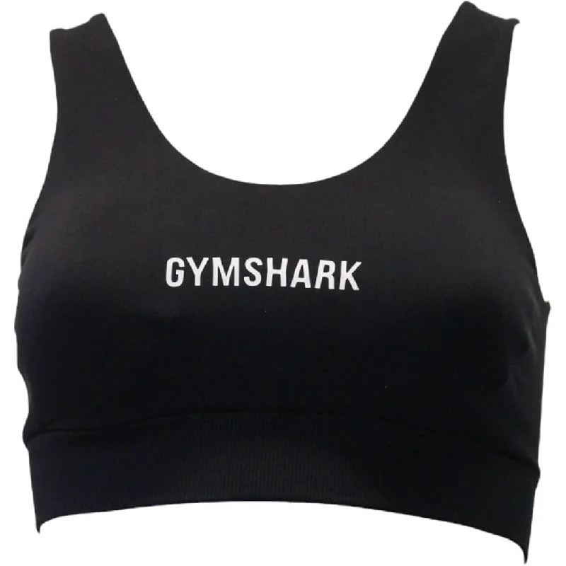 anti - chafing women sport bra for comfort during exerciseGymshark Breeze Lightweight Seamless Womens Sports Bra - Black