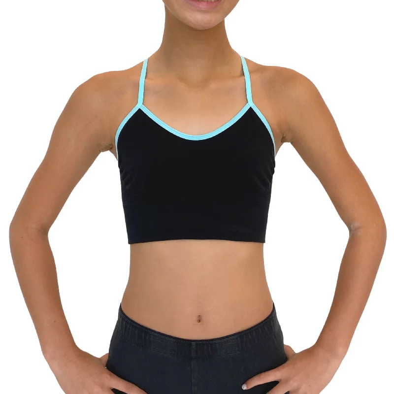 black women sport bra for a classic styleRacer Bird, Racerback Sport Bra for Girls