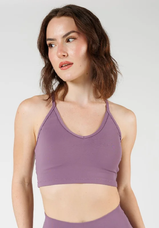 wireless women sport bra for comfortRecStretch Legend Brami Mauve