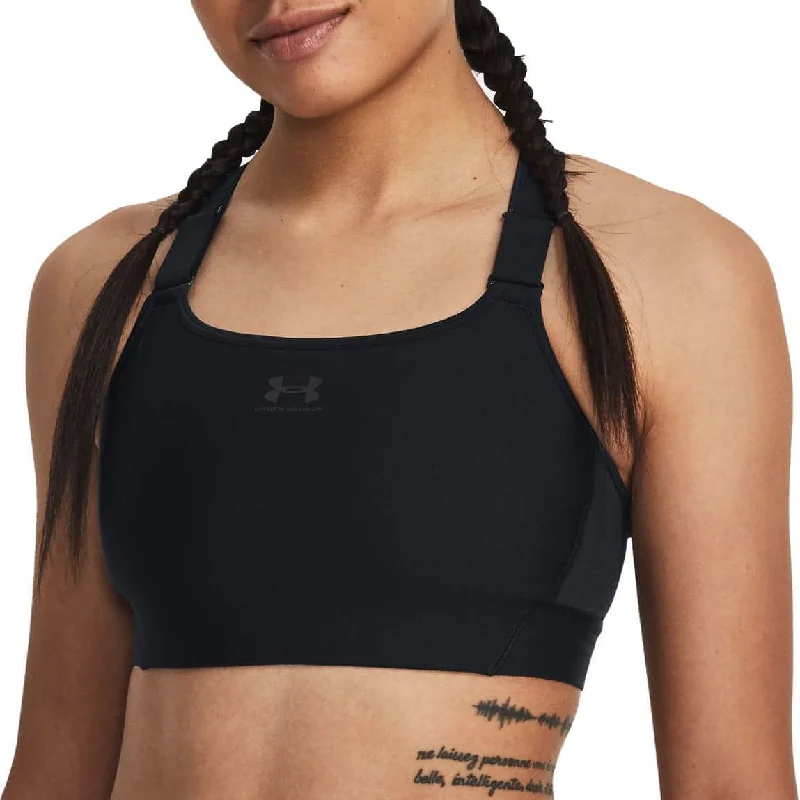 crossback women sport bra for added supportUnder Armour HeatGear Armour High Womens Sports Bra - Black