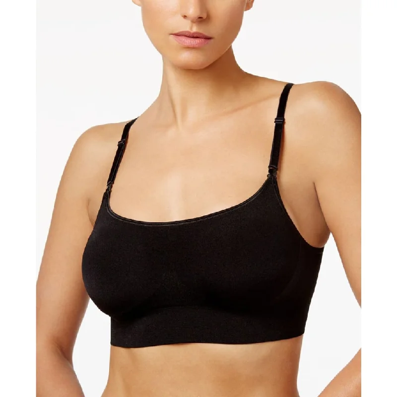 low impact women sport bra for yogaWarner RM0911A Easy Does It Wire Free Bralette XL X-LARGE Rich Black