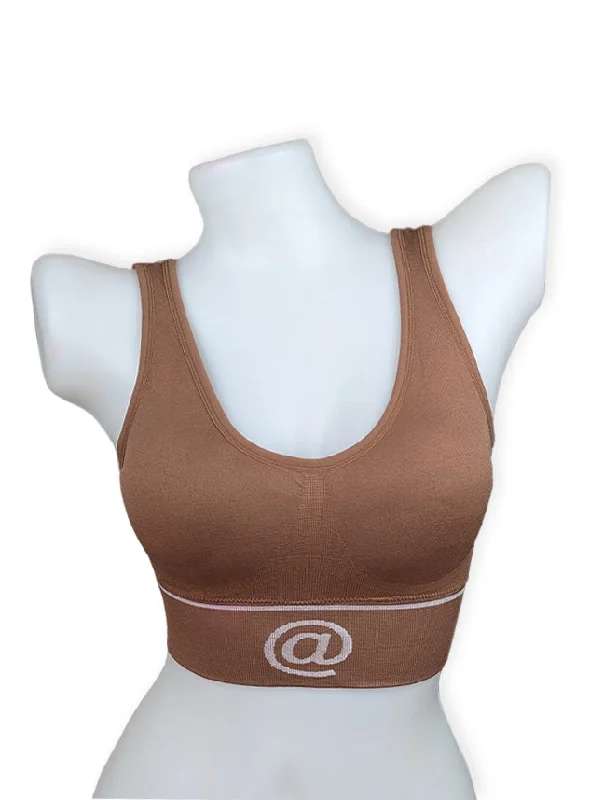 water - resistant women sport bra for water sportsSeamless Sports Bra